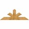 Ekena Millwork Richland Rough Sawn Timber Gable Bracket, Western Red Cedar, 60"W x 22"H x 6"D x 6"F, 9/12 Pitch GBW060X22X0606RIC00RWR - alternate 1